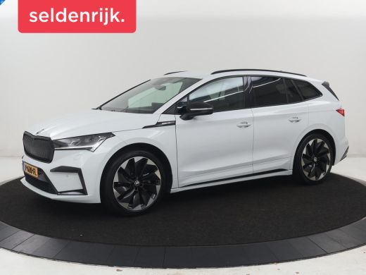 Skoda Enyaq iV | SOH 88% | Leder/alcantara | Stuur/stoel verwarming | Adaptive cruise | Carplay | Sfeerverlichti... ActivLease financial lease