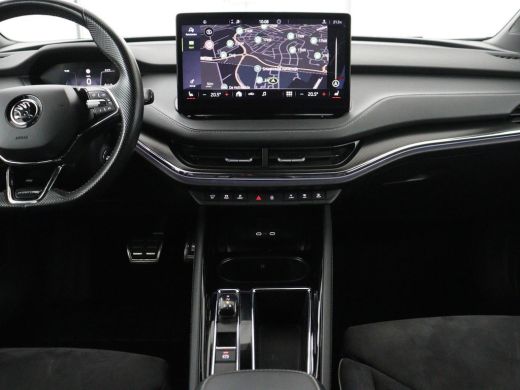 Skoda Enyaq iV | SOH 88% | Leder/alcantara | Stuur/stoel verwarming | Adaptive cruise | Carplay | Sfeerverlichti... ActivLease financial lease