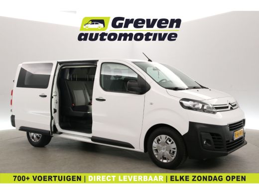Citroën Jumpy 2.0 BlueHDI 145PK L3H1 | DC | 6 Zits | Airco | Cruise | Carplay | 2xSchuifdeur ActivLease financial lease