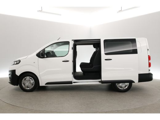 Citroën Jumpy 2.0 BlueHDI 145PK L3H1 | DC | 6 Zits | Airco | Cruise | Carplay | 2xSchuifdeur ActivLease financial lease