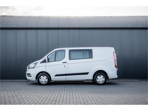 Ford Transit Custom 2.0 EcoBlue L1H1 | DC 6-Zits | LED | Cruise | PDC | Airco | Trekhaak ActivLease financial lease