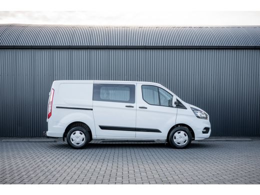Ford Transit Custom 2.0 EcoBlue L1H1 | DC 6-Zits | LED | Cruise | PDC | Airco | Trekhaak ActivLease financial lease