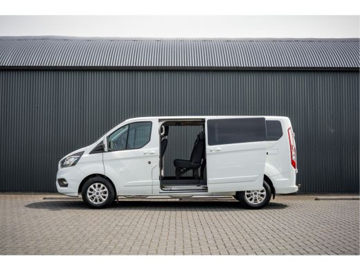 Ford Transit Custom 2.0 EcoBlue L2H1 | 170 PK | Automaat | DC 5-Zits | LED | Camera | Carplay | Cruise | PDC | Trekhaak ActivLease financial lease