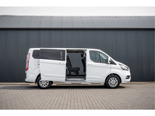 Ford Transit Custom 2.0 EcoBlue L2H1 | 170 PK | Automaat | DC 5-Zits | LED | Camera | Carplay | Cruise | PDC | Trekhaak ActivLease financial lease