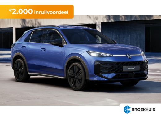 Volkswagen T-Roc R-Line Edition | 'App-Connect' draadloze smartphone integratie | 30,5 cm display met 2D en 3D wee... ActivLease financial lease