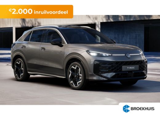Volkswagen T-Roc R-Line Edition | 'App-Connect' draadloze smartphone integratie | 30,5 cm display met 2D en 3D wee... ActivLease financial lease