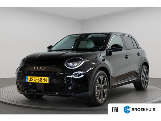 Fiat 600 1.2 Hybrid 145PK La Prima | Tot 8 Jaar Garantie | Camera | El. Achterklep | Navigatie | Stoelverw... ActivLease financial lease
