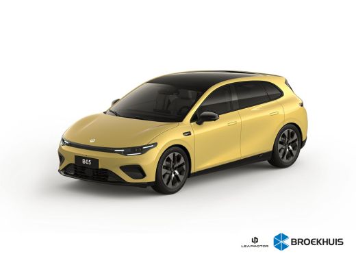 Leapmotor B05 ProMax Design 67.1 kWh | Carplay | Adaptieve Cruise Control | Panoramadak | Parkeersensor achter ... ActivLease financial lease