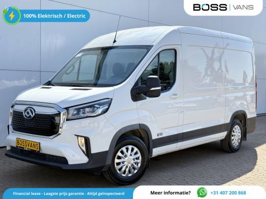 Maxus eDeliver9 72 kWh 204PK L2H2 280km WLTP Snelladen LED Carplay Cruise control Camera Airco Parkeersensoren v+a ActivLease financial lease