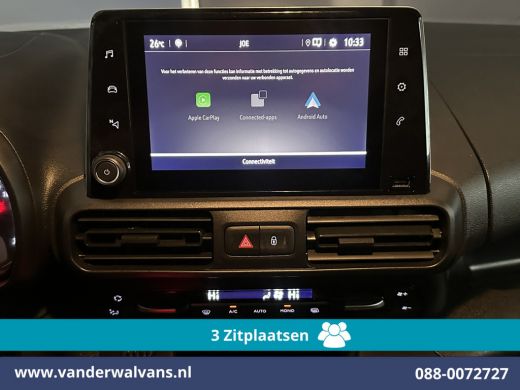 Opel Combo 1.5D 102pk L1H1 Euro6 Airco | 3-Zits | Camera | Navigatie | Apple Carplay | 1500kg Trekhaak | Cru... ActivLease financial lease