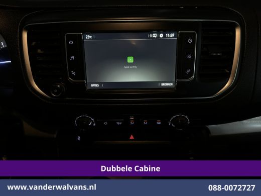Opel Vivaro 2.0 CDTI 123pk Automaat L3H1 Dubbele Cabine Euro6 Airco | 5-Zits | Camera | Navigatie | Apple Car... ActivLease financial lease