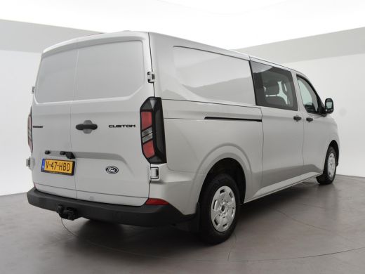 Ford Transit Custom 300 2.0 TDCI L2H1 6-PERS DUBBEL CAB. + TREKHAAK | CARPLAY | CAMERA ActivLease financial lease