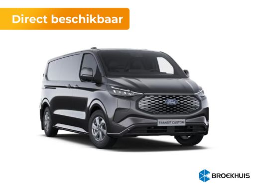 Ford E-Transit Custom 340 L2H1 Limited 71 kWh | &euro;3.170,- korting !! | Inklapbare trekhaak | Centrale dubbele vergrendel... ActivLease financial lease