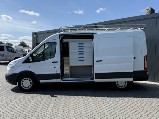 Ford Transit 350 2.0 TDCI 130 PK / L3H2 / 2x SCHUIFDEUR / SORTIMO INRICHTING / IMPERIAAL / 2.8 TONS TREKHAAK /... ActivLease financial lease