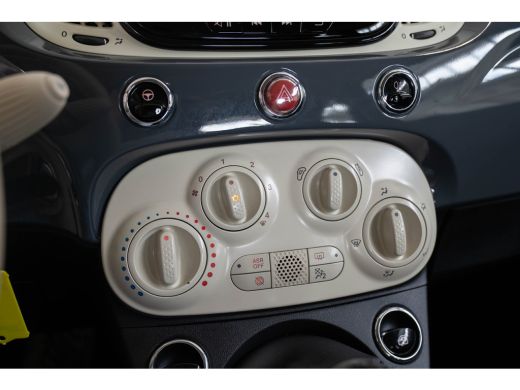Fiat 500 1.0 Hybrid Cult | Airco | Elektrische Ramen | Stuurwielbediening | Speedlimiter | DAB | ActivLease financial lease