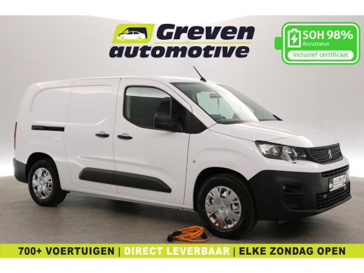 Peugeot Partner Elektrisch 50 kWh L2 | Snelladen | SOH 98% | Airco | Cruise | Carplay | Navi | Trekhaak | Parkeer... ActivLease financial lease