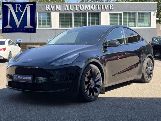 Tesla Model Y Performance AWD 75 kWh SOH 95% | 21 INCH TURBINE VELGEN| TESLA FABRIEKSGARANTIE T/M 01-2027 of 80... ActivLease financial lease