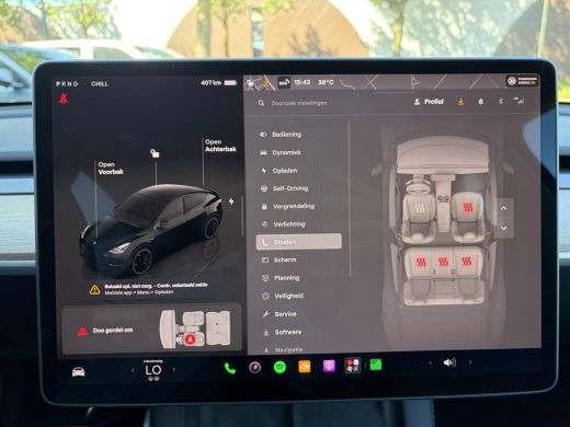 Tesla Model Y Performance AWD 75 kWh SOH 95% | 21 INCH TURBINE VELGEN| TESLA FABRIEKSGARANTIE T/M 01-2027 of 80... ActivLease financial lease
