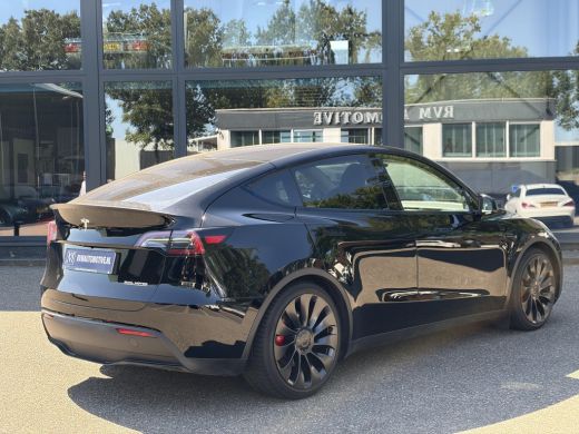 Tesla Model Y Performance AWD 75 kWh SOH 95% | 21 INCH TURBINE VELGEN| TESLA FABRIEKSGARANTIE T/M 01-2027 of 80... ActivLease financial lease