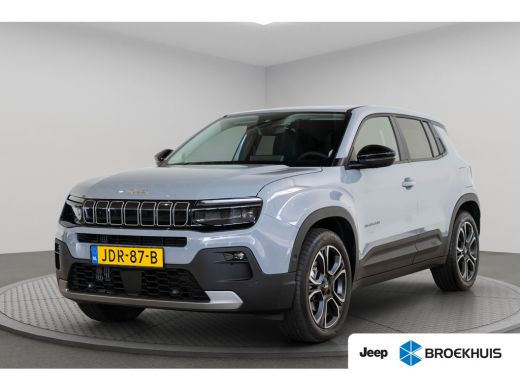 Jeep Avenger 1.2 e-Hybrid Summit | Tot 8 Jaar Garantie | Navigatie | Stoelverwarming | Keyless | Camera | Clim... ActivLease financial lease
