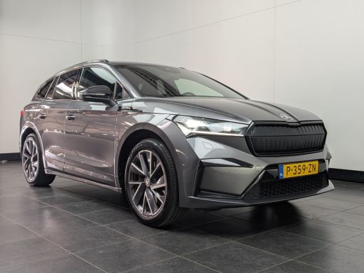 Skoda Enyaq iV 80 Sportline l 1e Eigenaar l SOH 97,6 % l Elektr. Achterklep l Head-up l Stoelverwarming l Stuurv... ActivLease financial lease