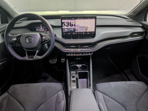 Skoda Enyaq iV 80 Sportline l 1e Eigenaar l SOH 97,6 % l Elektr. Achterklep l Head-up l Stoelverwarming l Stuurv... ActivLease financial lease