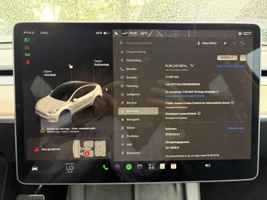 Tesla Model Y RWD 58 kWh SOH 95% | HW4 computer | BTW VERREKENBAAR | TESLA FABRIEKSGARANTIE TOT 01-2029 OF 80.0... ActivLease financial lease