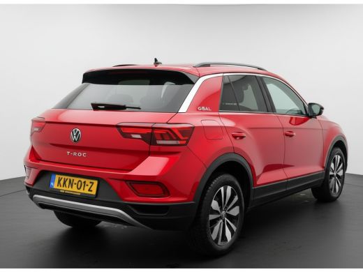 Volkswagen T-Roc TSI 115PK LIFE GOAL EDITION VIRTUAL/NAVI/ACC/STOELVERW. fabrieksgarantie ActivLease financial lease