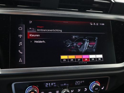 Audi Q3 45 TFSIe 245 PK S-LINE + SONOS AUDIO | PANORAMA | ADAPTIEF ONDERSTEL | ACC | MEMORY | SFEER ActivLease financial lease