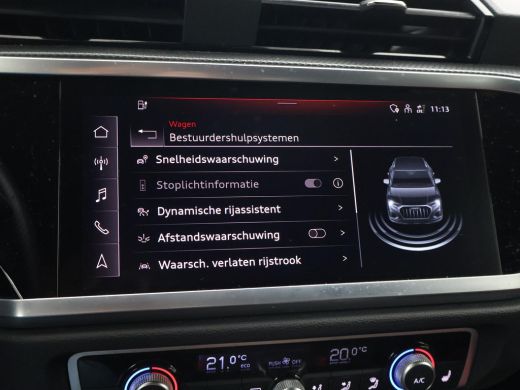 Audi Q3 45 TFSIe 245 PK S-LINE + SONOS AUDIO | PANORAMA | ADAPTIEF ONDERSTEL | ACC | MEMORY | SFEER ActivLease financial lease