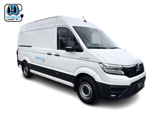 MAN eTGE Basis 36 kWh L3 H3 (2-Fase) {Soh-88%} Aut. *HEATPUMP | NAVI-FULLMAP | AIRCO | CRUISE | 3-PERS | C... ActivLease financial lease