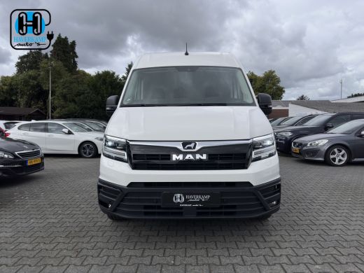 MAN eTGE Basis 36 kWh L3 H3 (2-Fase) {Soh-88%} Aut. *HEATPUMP | NAVI-FULLMAP | AIRCO | CRUISE | 3-PERS | C... ActivLease financial lease