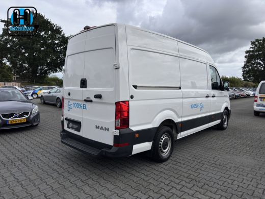 MAN eTGE Basis 36 kWh L3 H3 (2-Fase) {Soh-88%} Aut. *HEATPUMP | NAVI-FULLMAP | AIRCO | CRUISE | 3-PERS | C... ActivLease financial lease