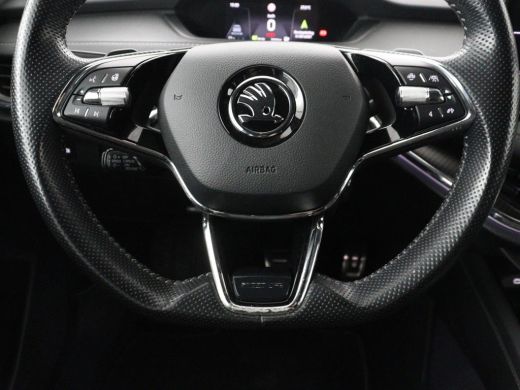 Skoda Enyaq iV | SOH 89,1% | Leder/alcantara | Stuur/stoel verwarming | Adaptive cruise | Carplay | Sfeerverlich... ActivLease financial lease