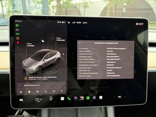 Tesla Model Y Long Range AWD 75 kWh SOH 97%| QUICKSILVER!| TESLA FABRIEKSGARANTIE TOT 05-2027/ 80.000KM | FABRI... ActivLease financial lease