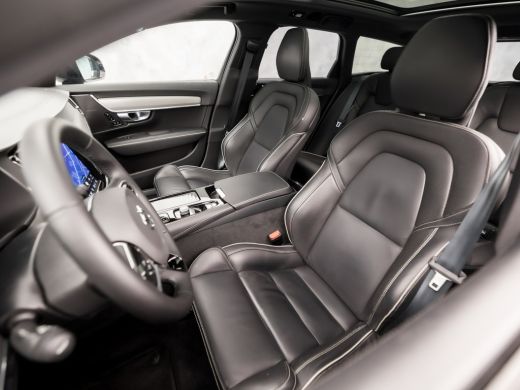 Volvo  V90 2.0 T6 Plug-in hybrid AWD Ultimate Dark 350Pk Automaat (PANORAMADAK, HARMAN/KARDON, LUCHTVERING, ... ActivLease financial lease