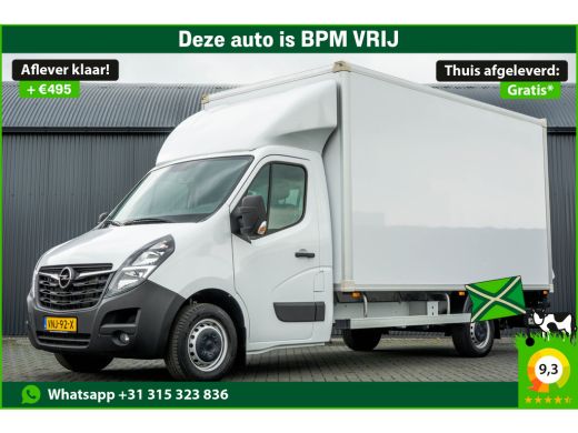 Opel Movano **2.3 Turbo | Bakwagen met Laadklep | 146 PK | Laadvermogen: 1203KG | Cruise | Navigatie | MF Stu... ActivLease financial lease