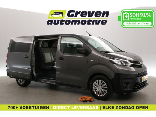 Toyota ProAce Extra Range 75 kWh L3H1 | DC | Snelladen | SOH 91% | 6 Zits | Airco | Cruise | Camera | 2xSchuifd... ActivLease financial lease