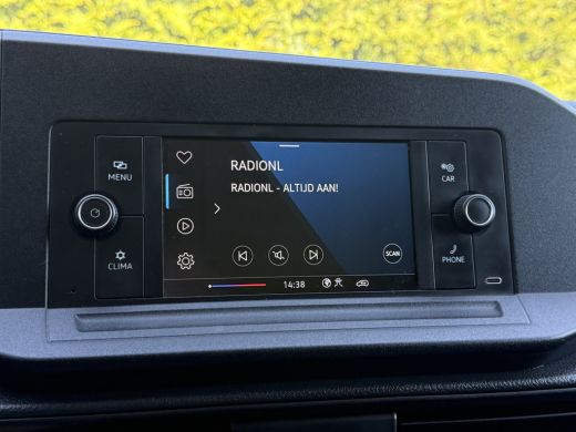 Volkswagen Caddy 2.0 TDI / L1H1 / 1e EIG. / AIRCO / CRUISE / TREKHAAK / ERGO COMFORT STOEL / DAKDRAGERS ActivLease financial lease