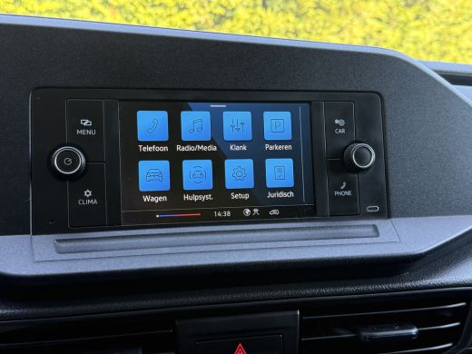 Volkswagen Caddy 2.0 TDI / L1H1 / 1e EIG. / AIRCO / CRUISE / TREKHAAK / ERGO COMFORT STOEL / DAKDRAGERS ActivLease financial lease