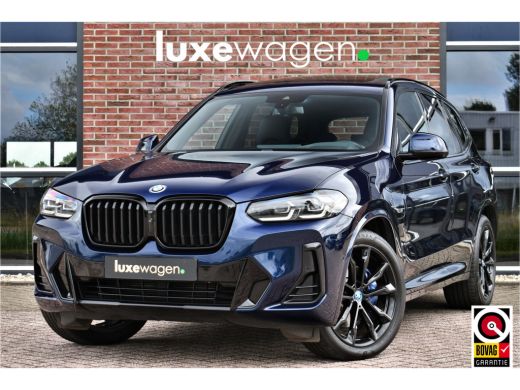 BMW X3 xDrive30e M-Sport M-zetels Pano HUD 360-cam Adp-demping 20inch ActivLease financial lease