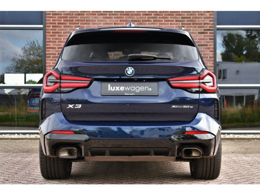 BMW X3 xDrive30e M-Sport M-zetels Pano HUD 360-cam Adp-demping 20inch ActivLease financial lease