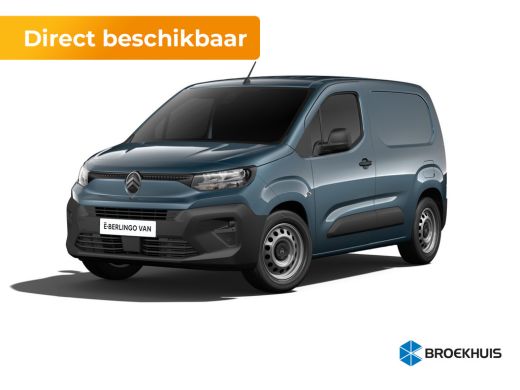 Citroën &euml;-Berlingo 50 kWh EV 136pk L1 | Elektrisch verstelbare en verwarmbare buitenspiegels | Parkeersensoren achte... ActivLease financial lease