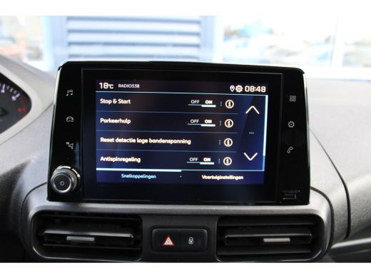 Peugeot Partner 1.5 100 PK | 3-ZITS | 2X SCHUIFDEUR | TREKHAAK | APPLE CARPLAY/ANDROID AUTO | ActivLease financial lease