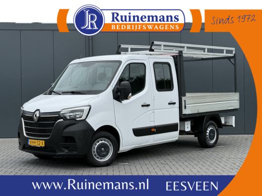 Renault Master 2.3 dCi 135 PK / PICK UP / 27.239 KM! / 7-PERS DUBBELE CABINE / IMPERIAAL / 2.5 TONS TREKHAAK / A... ActivLease financial lease