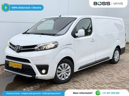 Toyota ProAce 75kWh 136PK L2 Elektrisch 93.3% (SOH) 330km WLTP Snelladen Cruise Control Climate Control Carplay... ActivLease financial lease