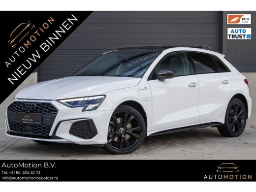 Audi A3 Sportback 40TFSIe Sline Pano Camera Maxton Keyless Stoelverwarming ActivLease financial lease