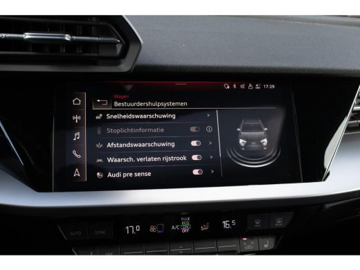 Audi A3 Sportback 40TFSIe Sline Pano Camera Maxton Keyless Stoelverwarming ActivLease financial lease