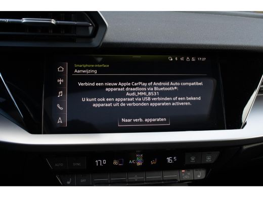 Audi A3 Sportback 40TFSIe Sline Pano Camera Maxton Keyless Stoelverwarming ActivLease financial lease