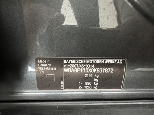 BMW 3 Serie 330e High Executive Luxury-Line (Plug-in) (INCL-BTW) Aut. *PANO |  LEATHER | FULL-LED | MEMORY-PA... ActivLease financial lease